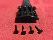 4 WITTNER VIOLIN TAILPIECE PITCH ADJUSTMENT SCREWS 1/2 - 61VNS12 - SCREWS ONLY