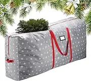 Christmas Tree Storage Container, Christmas Tree Storage Bag with Zipper - Christmas Tree Storage Container Heavy Duty Artificial Tree Organizer Bag Container Pouch - Zippered Christmas Tree