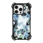 iPhone 16 Pro Bounce Case MagSafe Compatible MY BLUE BUTTERFLY GARDEN