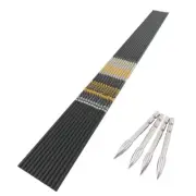 Carbon Arrow Spine 350-900 ID4.2mm Shaft 100gr Arrow Points for Recurve Bow