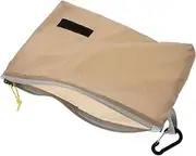 Abaodam Travel Storage Pouch Camping Zipper Bag for Toiletries Makeup Brushes Electronics Clothing Portable Durable Space Saving for Outdoor Adventures