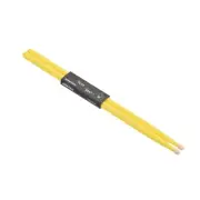 1 Pair Wood Drumstick Anti Slip Handle Grips 5A Yellow Drum Stick Wood Tip