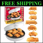 Compact Car Shaped Waffle Maker: Perfect Father's Day Gift for Breakfast Lovers