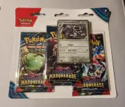 EXACT ITEM PICTURED Pokemon TCG SV06 Twilight Masquerade 3 pk Boosters Revavroom