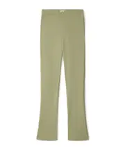 logo-print bootcut leggings IT38 green