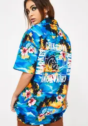 [MARKET] Outline Hawaiian Shirt