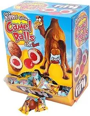 Fini Extra Sour Camel Balls Bubble Gum, 200 Count