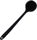 Silicone Body Scrubber, Long Handle Back Scrubber for Shower, Silicone Body