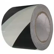 Condor Floor Tape,Black/White,3 inx108 ft,Roll 3JXX8 Condor 3JXX8 vinyl