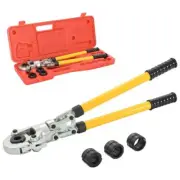 Hydraulic Crimping Pliers Hardware Tool Wire Cutter Crimper Pliers vidaXL