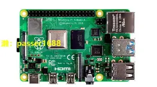 新品4代樹莓派4b/3b Raspberry Pi 4B model B linux電腦AI開發板