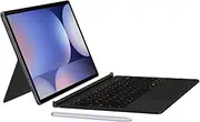 Samsung S10+ Book Tablet Cover with AI Key Keyboard, Black