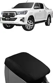 Sperling Black Neoprene Car Seat Console Cover Compatible with Toyota Hilux GR-Sport, Rogue, Rogue 48V, Rugged, Rugged X, SR, SR 48V, SR5, SR5 48V Dual Cab 07/2015 - Current