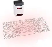 Serafim Keybo (Asia Version) - World's Most Advanced Projection Keyboard & Piano (White) for iPad, iPhone, Android, Mac, PC, tablets