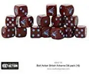 Bolt Action British Airborne D6 - 16 Pack Dice