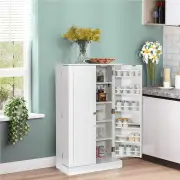 Costway17-Tier Buffet Cupboard for Dining Room, Living Room & Entryway