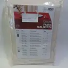 JUCFHY Jacquard Morrocan Rectangle Table Cloth Spill-Proof Ivory 52" x 70"