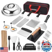 PARGRILL 128 PCS Griddle Accessories Kit - Premium Flat Top Grill Accessories