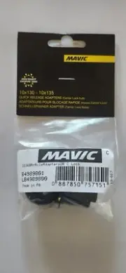 Mavic 10x130-10x135 Quick release adapters (center lock hub)