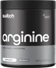 Switch Nutrition Arginine 100% Pure L-Arginine Unflavoured 200g