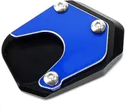 Motorcycle Side Stand Plate Pad Motorcycle Side Stand Pads Plate Enlarge Extension Kickstand for CB650R 2019 2020 2021 2022 2023(B)