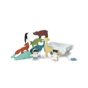12pc Tender Leaf Toys The Friend Ship Boat Kids/Children Wooden Toy 18m+