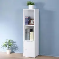 在飛比找momo購物網優惠-【Homelike】現代風三格單門置物櫃/書櫃