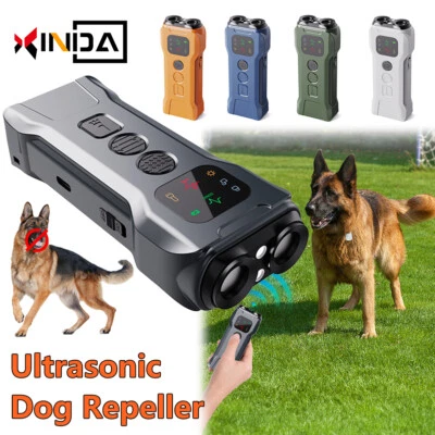 Dog Barking Control Stop Repeller 3 in 1 Ultrasonic Anti Bark Device Train Tool