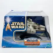 2002 Micro Machines Millenium Falcon Action Fleet Star Wars Hasbro - NIB