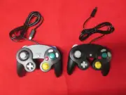 Generic Nintendo GameCube Compatible Controller Pack 2 Black Brand New 8215