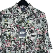 NEW Columbia x Star Wars Men's LT Large TALL Super Tamiami PFG Vented Fishing