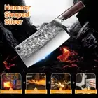 7" Hand Forged Kitchen Chef Knife Heavy Duty Butcher Chopping Cleaver Knife Gift