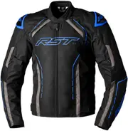 RST S-1 Motorcycle Textile Jacket, black-blue, Size S for Men Black Blue