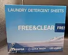 Moorea - Laundry Detergent Eco Sheets Fragrance Free - 120 Sheets