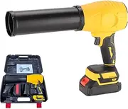 Bullseye Blower,Cordless Bullseye Air Leaf Blower,Power Jet Burst Turbo Air Blowers with Battery and Charger,Mini Electric Leaf Blowers for Battery Powered,Cordless Turbo Duster(with Storage Box)