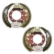 LH + RH 12-1/4" x 5" Electric Brake Assemblies For 12K, 15K Dexter Trailer Axles