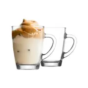 Vega Glass Coffee Mugs Set - 250ml - Pack Of 12