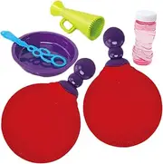 KOMBIUDA 1 Set Bubble Blowing Racket Set Sturdy Outdoor Interactive Plaything for Birthday Party Favor Bubble Plaything for Parent Engagement