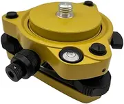 Tribrach with Optical Plummet&GPS Tribrach Adapter Carrier with 5/8InX11 Mount Rotate Screw for Total Station GPS GNSS A Easy Install
