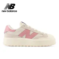 在飛比找PChome24h購物優惠-[New Balance復古鞋_中性_白粉色_CT302RH