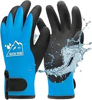 [Generic] Winter Gloves Men Waterproof, Windproof Mittens, Cold Weather Running Gloves, Winter Gloves for Cycling, Warm Gloves for Hiking, Waterproof Winter Gloves, Insulated Winter Gloves