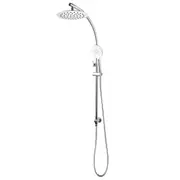 ACA WELS Chrome Round 8'' Ultrathin Rainfall Shower Head 3-MODE Handheld Set Gooseneck Arm Diverter