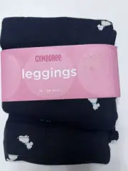 Gymboree Puppies poodle scotty Black leggings sz 18-24 mo