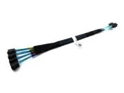 DELL STANDARD 2X MINI-SAS SFF-8643 TO 4X MINI-SAS SFF-8643 13.4" CABLE PCR7R
