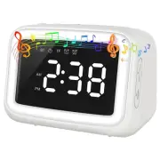 Kids Alarm Clock with Bluetooth Speaker for Bedroom, Ok to Wake Alarm Clock2532
