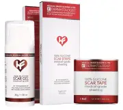 Scar Suite Bundle – Physician-Formulated Silicone Scar Gel + Medical-Grade Scar
