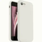 MCC iPhone SE 2022 3rd Gen Soft Silicone Shockproof Case Cover Apple SE3 [White]