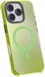 Jarttarn Case for iPhone 16 Pro Max (2024),Colorful Magnetic Protective Phone Case,Compatible with Car Mount & Wireless Charging,TPU+PC Anti-Fall Shockproof Protective Cover (Green)