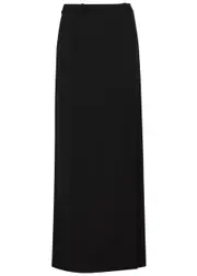 Balenciaga Wool Maxi Skirt - Black - 40 (UK12 / M) 40 (UK12 / M)
