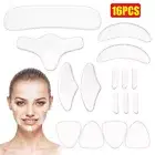 16PCS Reusable Anti Wrinkle Chest Neck Face Pad Silicone Removal Patch Skin Care